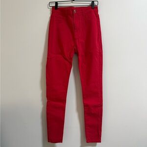Lover Brand Cherry Red Jean